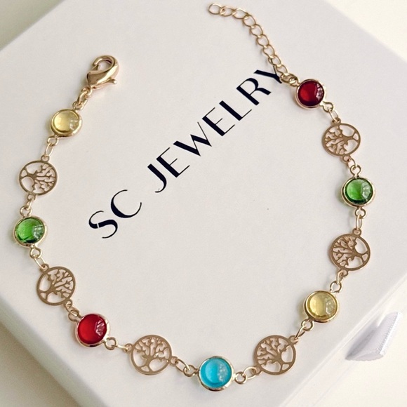 LAST ONE 🔥 Tree of Life Bracelet | 18K Gold Plated Luxury Jewelry - Picture 4 of 9